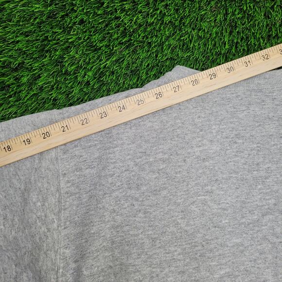 Vintage 90s Hanes Sweatshirt Womens Large 22x23 Gray USA - Picture 5 of 11